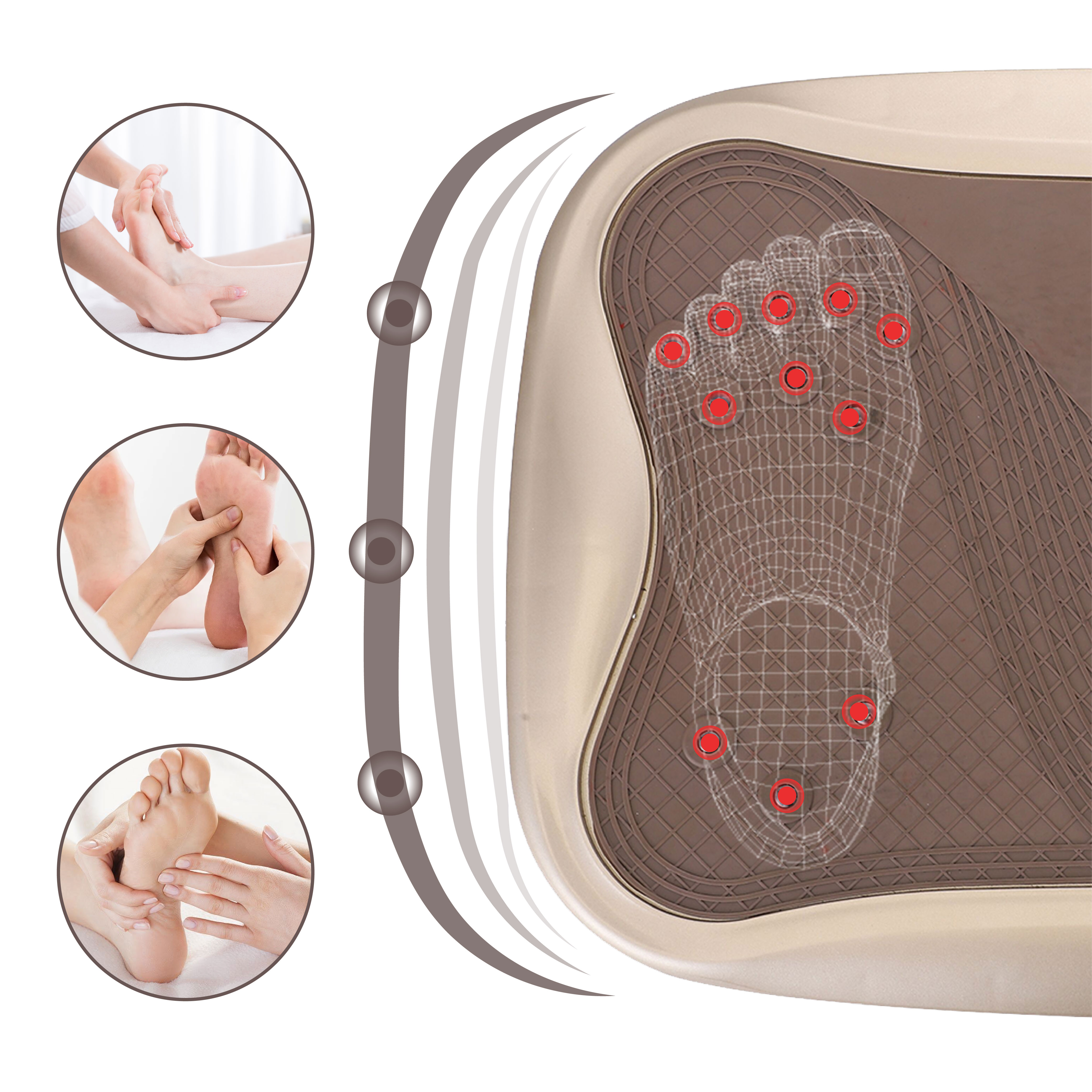 Vibration Plate Fitness Platform Whole Body Exercise Machine With 120 Speed Levels, Lymphatic Drainage, Fat Burning, And Weight Loss, Perfect For Women, Men, And Home Gym Exercise_voghion.com